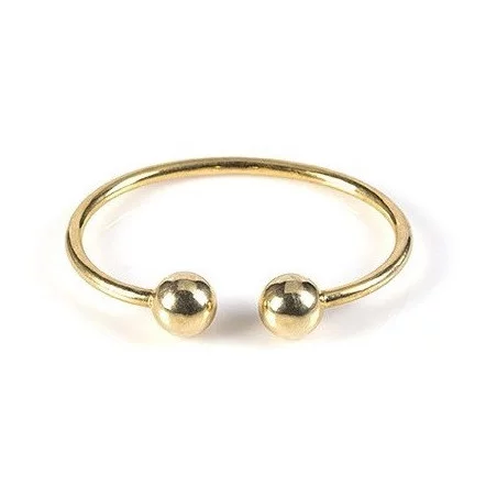 Gouden Surinaamse boei | Surinaamse boei met knoppen | Surinaamse armband