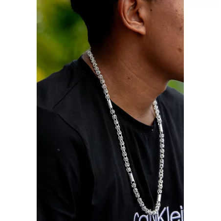 Surinaamse buisjes ketting | Dikke Surinaamse ketting