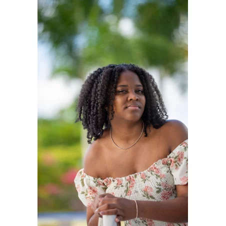 Bi-color diamond cut sieradenset 3mm - 2