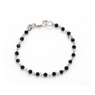 Ogri ai armband | Surinaamse armband zwarte kralen | Boze oog armband surinaams