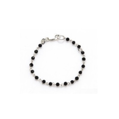 Ogri ai armband | Surinaamse armband zwarte kralen | Boze oog armband surinaams