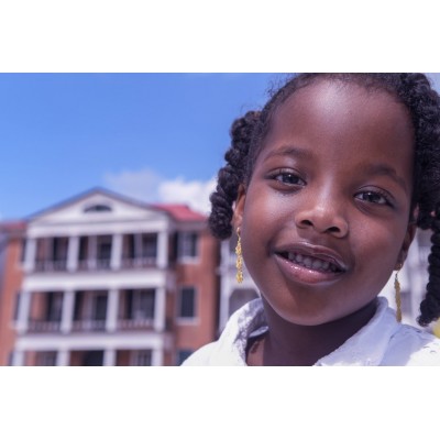 Mattenklopper oorbellen | Gouden mattenklopper oorbellen | Mattenklopper oorbellen goud