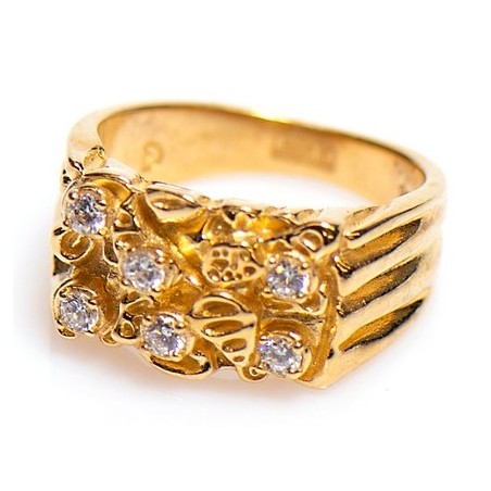 Piet piet ring zirkonia - 2