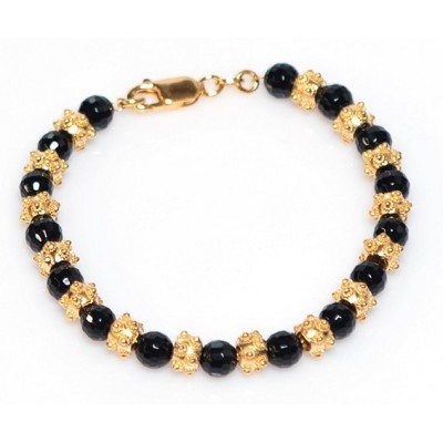 Surinaamse armband | Surinaamse sieraden | Surinaamse zwarte kralen