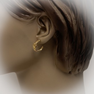 Surinaamse mattenklopper oorbellen creolen | Surinaamse oorbellen 2