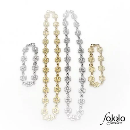 Mattenklopper ketting met Swarovski | Gratis gespreid betalen 