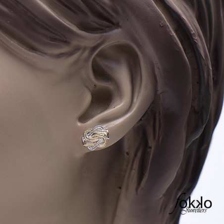 Unieke mattenklopper oorbellen voor mannen en vrouwen