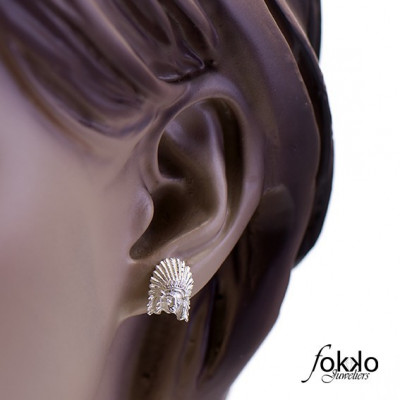 Indianen oorbellen | Surinaamse sieraden