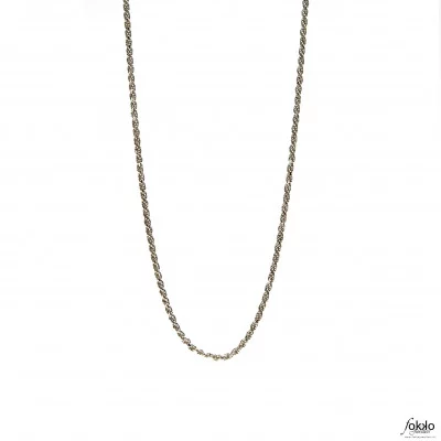 Zilveren rope chain | Rope chain | Tara te ketting