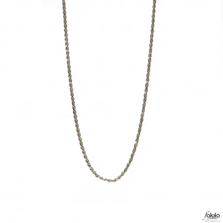 Zilveren rope chain | Rope chain | Tara te ketting