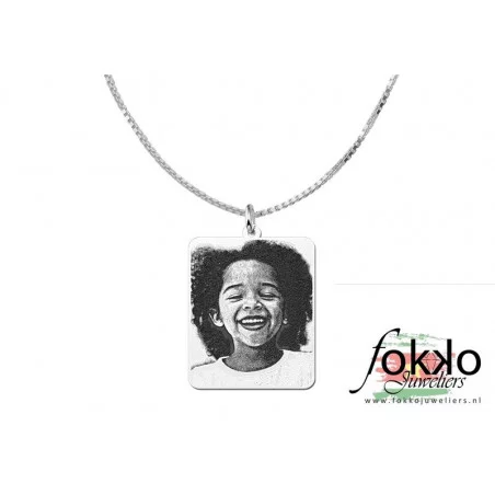 Surinaamse ketting | Exclusieve Surinaamse sieraden | Foto sieraden | Foto hanger