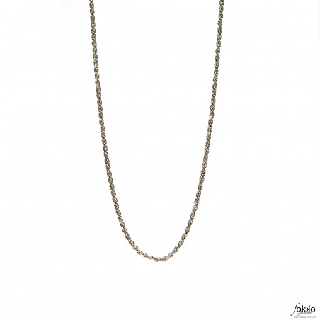 Zilveren rope chain | Rope chain | Tara te ketting