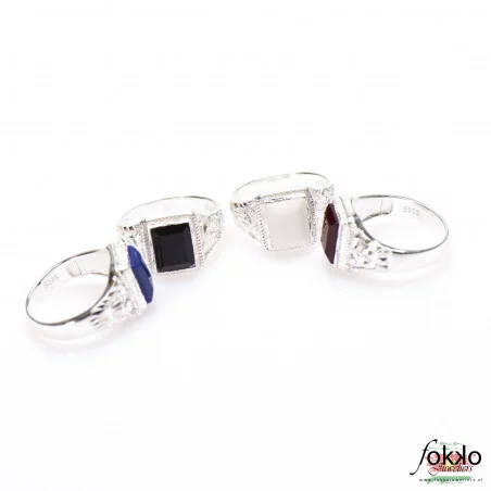 Zilveren Surinaamse ring