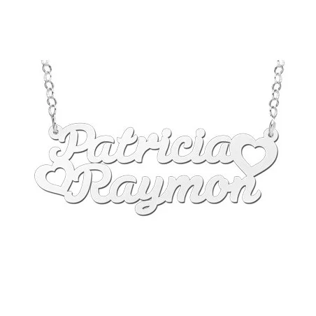 Dubbele naamketting | Naamketting namen