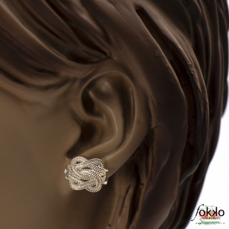 Grote mattenklopper oorbellen 2