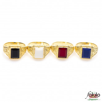 Surinaamse ring blauwe steen | Surinaamse ring | Surinaamse sieraden 2