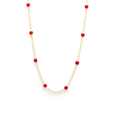 Lontai ketting met ingi boka kralen | Surinaamse ketting indiaan