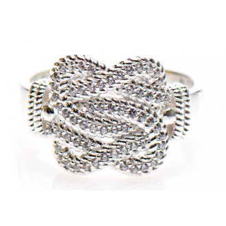 Mattenklopper ring | Surinaamse ring | Mattenklopper ring swarovski stenen
