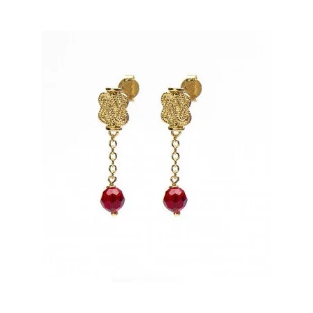 Mattenklopper oorbellen | Surinaamse hang oorbellen