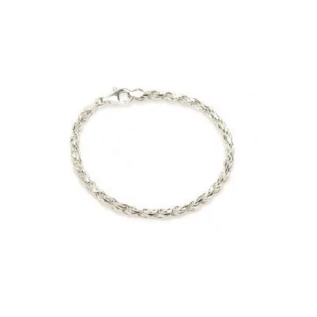 Rope armband zilver | Rope chain zilver