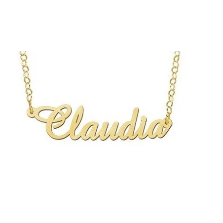 Goedkope gouden naamketting | Gouden ketting met naam