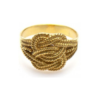 Mattenklopper ring 18 karaat | Mattenklopper ring goud | Surinaams goud