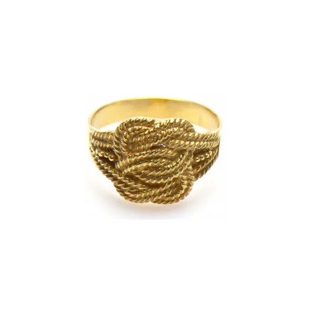 Mattenklopper ring 18 karaat | Mattenklopper ring goud | Surinaams goud