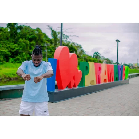 Mattenklopper ring bi-color. Surinaamse sieraden. Surinaamse ring.