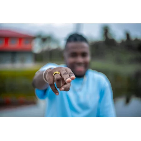 Surinaamse piet piet ring | Gouden Surinaamse ringen | Surinaams goud