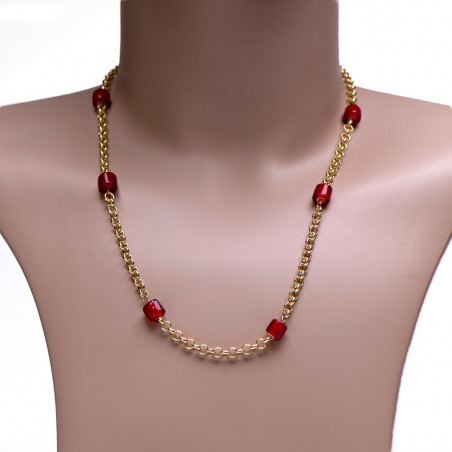 Surinaamse lontai ketting | Lontai keti | Gouden Surinaamse ketting